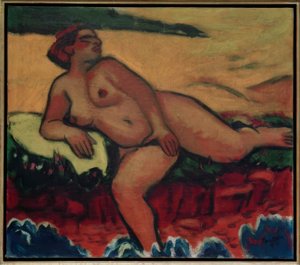 Nudo sdraiato (Nidden) da Max Pechstein