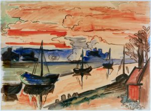 Dopo il tramonto da Max Pechstein