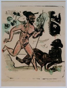 Palau III (corridore e nudo)