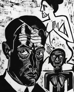 Selbstbildnis von Max Pechstein