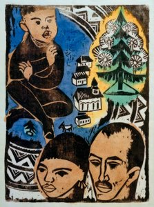 Natale  da Max Pechstein