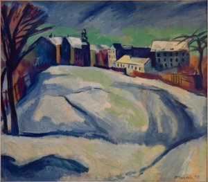Paesaggio invernale II da Max Pechstein