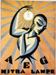 Lampade al nitruro di AEG da Max Schwarzer