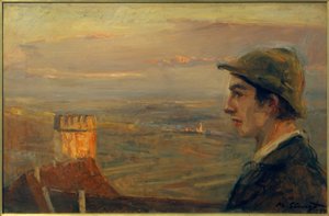 Buwi Griesinger con vista su Neukastel