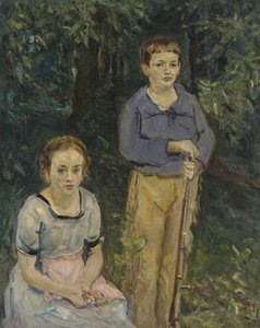 Nina e Wolfgang Slevogt da Max Slevogt