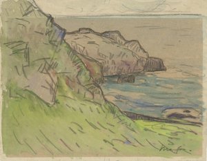 Costa rocciosa in Bretagna da Maxime Camille Louis Maufra