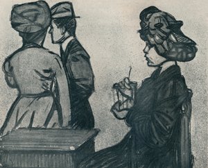 La Complaisante Amie, c1920, 1923 da Maxime Pierre Jules Dethomas