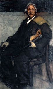 Violinista, inizio XX secolo da Maxime Dethomas