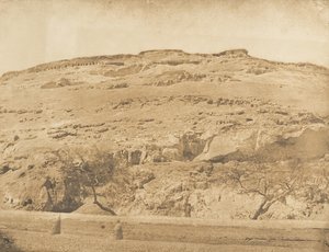 Antica necropoli di Lycopolis, a Syout, 1849-50 da Maxime Du Camp