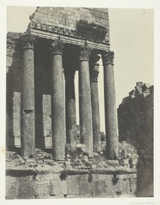 Baalbeck (Eliopoli), Tempio di Giove, vista dall