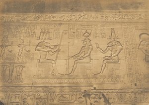Bassorilievi della facciata del Tempio di Dendera