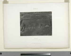 Dettaglio dal Grande Tempio, Abu Sunbul, Egitto