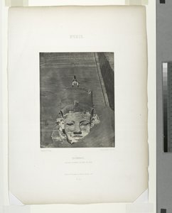 Dettaglio del Grande Tempio, Abu Sundul, Nubia, Egitto da Maxime Du Camp