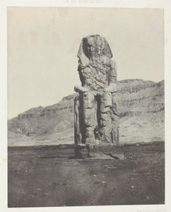 Gournah, Colosso monolitico di Amenopht III; Tebe, lastra 56 dall