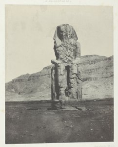 Gournah, Colosso monolitico di Amenopht III; Tebe, lastra 56 dall