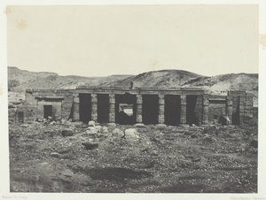 Gournah, Palazzo di Merenptah I, Tebe da Maxime Du Camp