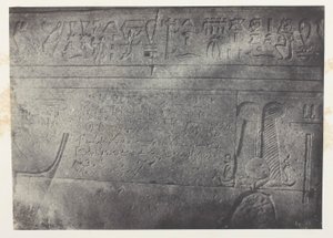 Grande Tempio di Iside a Philoe, iscrizione demotica; Nubia, lastra 76 dall