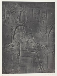 Grande Tempio di Iside a Philoe, Tôth Ibiocéphale; Nubia, lastra 79 dall