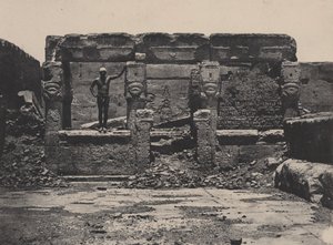 Grand Temple de Dendera (Teutyres), Alta Egitto da Maxime Du Camp