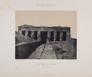 Grande Tempio di Denderah da Maxime Du Camp
