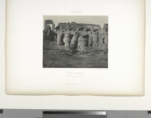 Grande sala ipostila, Palazzo di Karnak, Tebe