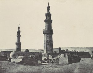 Alta Egitto. Girgeh. Moschea di Aly-Bey, 1850 da Maxime Du Camp