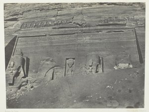Ibsamboul, Vue Générale Du Grand Spéos De Phrè; Nubie, lastra 102 dall