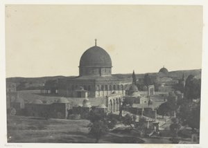 Gerusalemme, Moschea di Omar; Palestina da Maxime Du Camp
