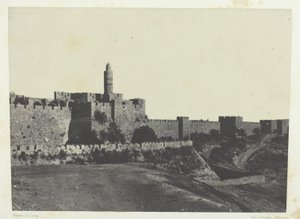 Gerusalemme, Mura occidentali; Palestina