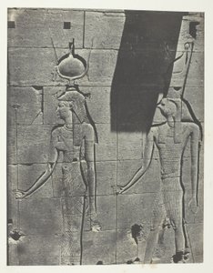 Kalabscheh, Sculptures De La Façade Postérieure Du Temple; Nubie, lastra 92 dall