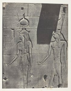 Kalabscheh, Sculptures De La Façade Postérieure Du Temple; Nubie, lastra 92 dall