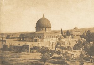 La Moschea di Omar, a Gerusalemme, agosto 1850 da Maxime Du Camp