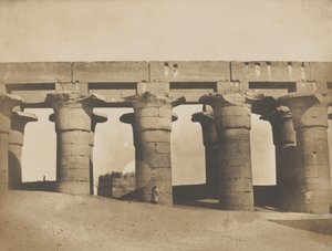 Louqsor, grande colonnato del palazzo