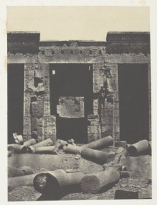 Médinet-Habou, Parte Orientale del Peristilio del Palazzo di Ramses-Méiamoun; Tebe