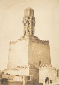 Minareto occidentale della Moschea del Califfo Hakem, al Cairo da Maxime Du Camp