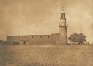 Moschea di Haou Diospolis parva, 1849-50 da Maxime Du Camp
