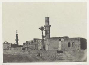 Moschea vicino a Bab-el-Saïda, Il Cairo da Maxime Du Camp