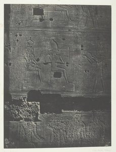 Muro Occidentale, Grande Tempio di Iside a File, Nubia, 1849-1851, stampato 1852 da Maxime Du Camp
