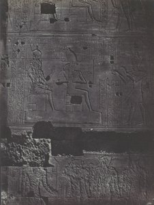 Nubia. Grande Tempio di Iside a Philoe. Muro occidentale (1850)
