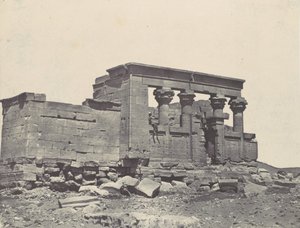 Nubie. Tempio di Déböd. Parembole dell