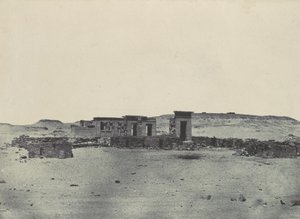 Nubia. Tempio e Villaggio di Débôd. Parembole dell