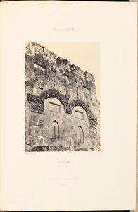 Palestina. Gerusalemme. Porta d
