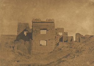 Padiglione o gineceo di Ramses-Meiamoun, a Medinet-habou da Maxime Du Camp