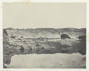 Riva Settentrionale del Nilo Villaggio di Abou-Koli, Vista Presa a Nord di Filè, Nubia