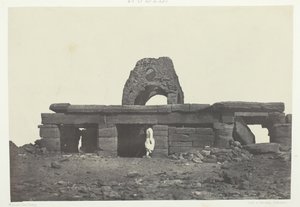 Tempio di Amada, Nubia, 1849-51, stampato 1852