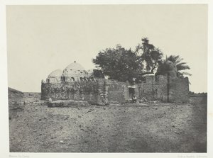Tombeau de Cidi-Abdellah-el-Marabout, Alto Egitto da Maxime Du Camp