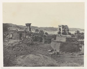 Villaggio e tempio sull