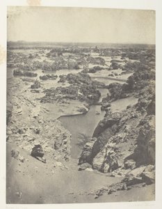 Vue Cavalière De La Seconde Cataracte; Nubie, lastra 111 dall