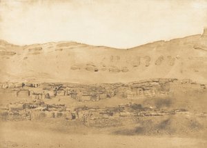 Vue du Village de Garara, 1850 da Maxime Du Camp