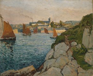 Douarnenez al sole, 1897 da Maxime Emile Louis Maufra